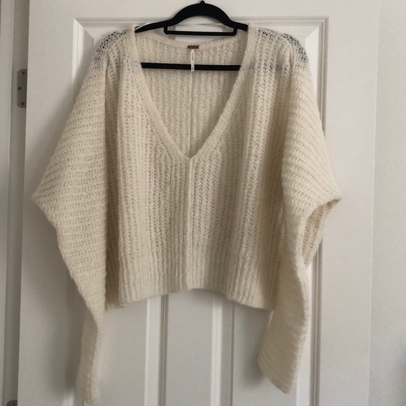 Free People Sweaters - Free People Alpaca Cropped Sweater